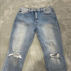 KanCan Denim Blue Straight Leg Jeans